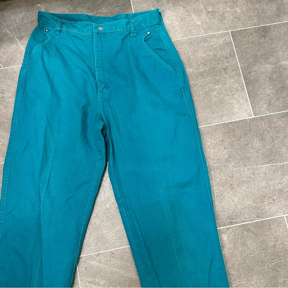 Roper vintage jeans mom blue high rise waisted western cowboy 80s 90s cowgirl - Picture 7 of 10